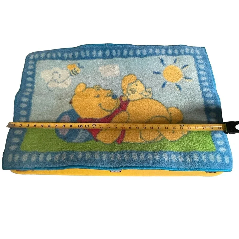 Vintage Winnie The Pooh Duck Sunshine Bee Rug 29”x 19” RARE